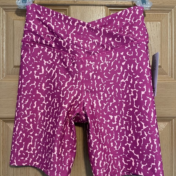 Sage Collective Activewear Set in Rain Spot Purple Orchard NWT Small Bra& Shorts - Picture 10 of 13